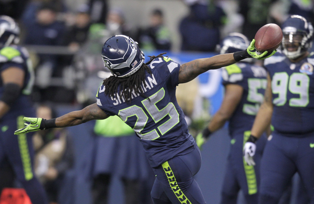 Richard Sherman and the Seattle D have not been too kind to Colin Kaepernick.