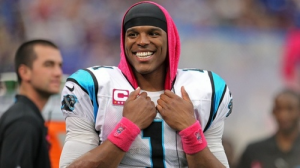 It's been all smiles for  Cam Newton and the Panthers this year.