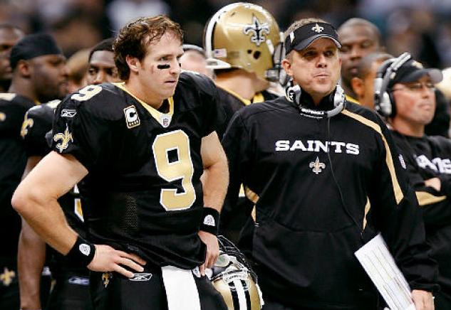 Can Drew Brees and Sean Payton win a road playoff game for the first time?