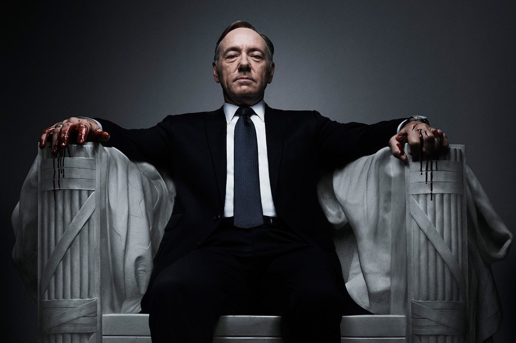 Kevin Spacey kills it in House of Cards.