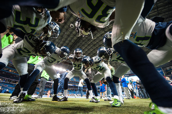 These guys - the Seahawks' Defense - will try to stop Peyton Manning and the Broncos' offense