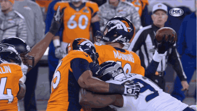The Seahawks got to Peyton in a way nobody else had this season.