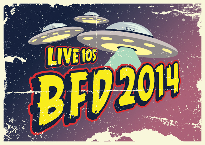 Writtalin Live 105's BFD Revives the 1-Day Music Festival